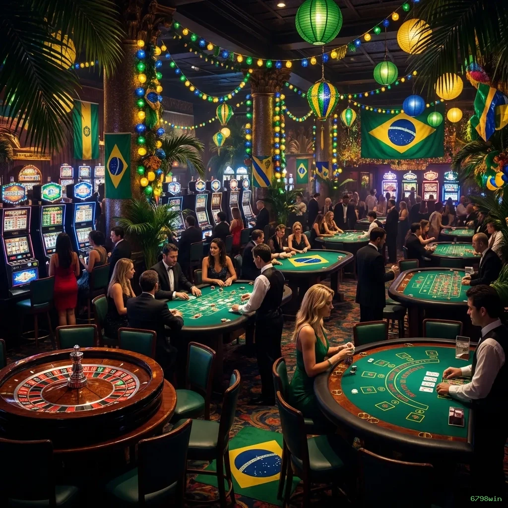 Roleta e blackjack 6798win