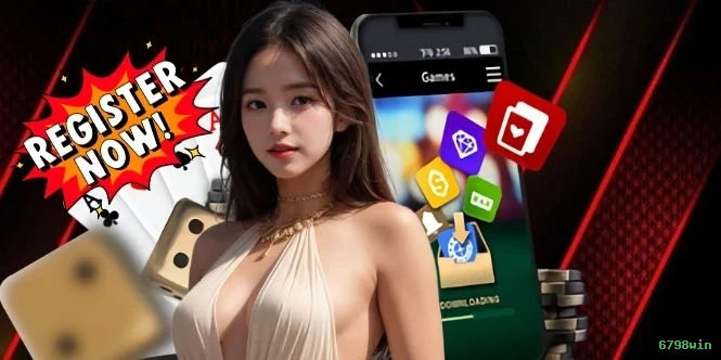 Aplicativo móvel 6798win para iOS e Android